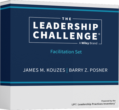 The Leadership Challenge Facilitation Set box.